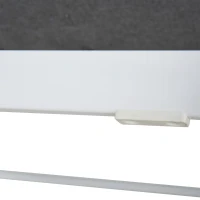 Qaba Baby Bassinet Bedside Sleeper Folding and Adjustable Baby Crib Diaper Changer Nursery Bed for 0-5 Months Infants with Wheels & 5 Height Levels, Dark Grey(m-17)