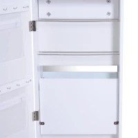 HOMCOM Wall/Door Mounted Armoire Cabinet White(m-8)