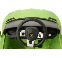 Licensed Lamborghini Aventador LP 700-4 Kids Ride on Toy Car Electric Battery Powered, Green(m-6)