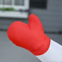 HOMCOM 6ft Christmas Inflatables Outdoor Decorations Glowing Snowman, Blow-Up Yard Christmas Decor with LED Lights Display(m-14)