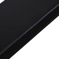 Soozier Folding Portable PRO Decline Sit Up Bench Fitness Ab Adjustable Height Black(m-8)