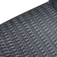 Outsunny 5pc All Weather Resin Patio Dining Set Garden Outdoor Chair Table Furniture, Black(m-9)