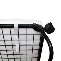 HOMCOM Folding Sofa Ottoman Lounge Bed Sleeper Foam Guest Bed Easy Storage with Wheels and Cover(m-8)