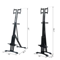 Soozier Vertical Climber Cardio Exercise Body Workout Climbing Machine Home Gym(m-3)