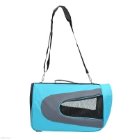 PawHut Airline Travel Carrier Pet Dog Cat Bag Mesh Crate Tote Transport Foldable(m-4)