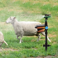 Pawhut Motion Activated Animal Repellent Scarecrow Garden Sprinkler(m-1)