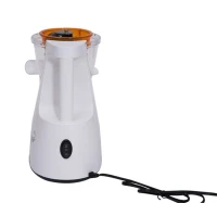 HOMCOM 150W Electric-powered Slow Juicer for Fruit Vegetable Processor White(m-4)