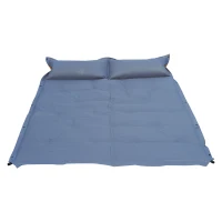 Outsunny 2-Person Outdoor Self-Inflating Camp Pad Air Mat Mattress Sleeping Pad with Pillows for Camping, Backpacking, Tents(m-5)