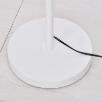 HOMCOM Modern Tree Shape Floor Lamp with 2 Adjustable Lights Round Base Home(m-9)