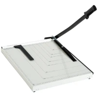 Open Box HOMCOM Paper Cutter Guillotine 12 A3 Sheet Paper Cutting Machine(m-6)