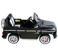 Mercedes-Benz Electric Ride On Car Licensed Benz G55 AMG Remote Control Power Wheels Black(m-2)