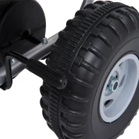 HOMCOM Pedal Go Kart Kids Children Racing Wheel Rider w/ Hand Brake Red Black(m-7)