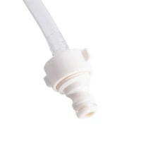 Outsunny Kids Bounce Castle House Inflatable Water Slide Pool Gun Climbing Wall 4 in 1 with Inflator for Kids Age 3-12 Summer 15.3' x 13.8' x 7.5' Multi-color(m-11)