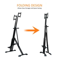 Soozier Vertical Climber Cardio Exercise Body Workout Climbing Machine Home Gym(m-2)