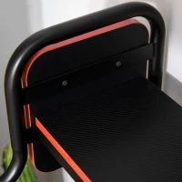 HOMCOM Gaming Writing Desk Computer Table with Raised Monitor Stand Home Office(m-11)