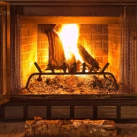 Outsunny Solid All-Steel Fire Place Log Grate V-Shape 7-Bar Ember Retainer Vented Unit(m-1)