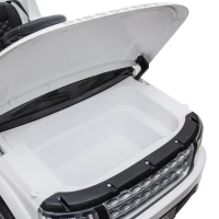 Aosom 12V Battery Kids Landrover Discovery Ride On Toy with Remote Control, Bright Headlights, & Working Suspension(m-9)