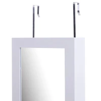 HOMCOM Wall/Door Mounted Armoire Cabinet White(m-9)