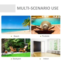 Outsunny Patio PE Rattan Wicker Chaise Lounge Chair Outdoor 5-Position Adjustable Recliner Lounge Furniture w/ Cushion for Garden Poolside Balcony Deep Grey(m-7)