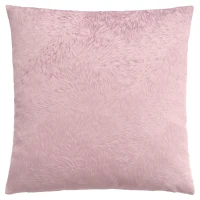 Monarch 18" x 18" Feathered Velvet Throw Pillow (1 pc) - Light Pink(m-1)