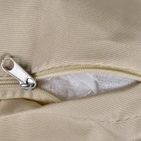 Outsunny 6 PCS Outdoor Patio Dining Table Sets All Weather PE Rattan Sofa Chair Furniture set Indoor Outdoor Backyard Garden with Cushions Khaki(m-9)