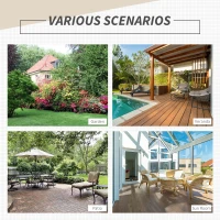 Outsunny Set of 2 Rattan Wicker Patio Dining Chairs with  Backrest Adjustable and Folding Design, Outdoor Recliner Set for Garden, Backyard, Lawn, Balcony, Mixed Gray(m-7)