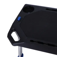 Vinsetto Height Adjustable Mobile Computer Desk with Wheels, a Simple Yet Modern Design & a Multifunctional Desktop(m-8)