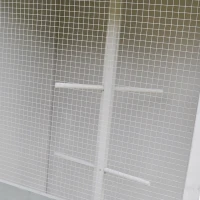 PawHut 60" Wooden Outdoor Bird Cage for Finches, Parakeet, Large Bird Cage with Removable Bottom Tray 4 Perch, Light Gray(m-12)