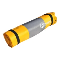 Outsunny 2-Person Outdoor Self-Inflating Camp Pad Air Mat Mattress Sleeping Pad with Pillows for Camping, Backpacking, Tents(m-10)
