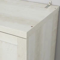 HOMCOM 63" 2-Door Kitchen Pantry, Freestanding Storage Cabinet with 2 Adjustable Shelves for Kitchen or Living Room, White(m-14)