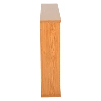 HOMCOM Triple Wall Mounted Media Storage Floating CD DVD Shelves Rack Hanging Organizer Unit(m-5)