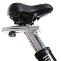 Soozier Upright Stationary Exercise Bike Indoor Cycling Bike w/ LCD Monitor(m-16)