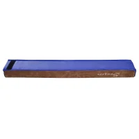 Soozier 4FT Sectional Floor Balance Beam Gymnastic Training Soft Suede Low Height for Kids(m-8)