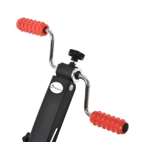 Soozier Adjustable Massage Exercise Bike Pedal Exerciser with Arm & Leg Workouts for Indoor Use & Fitness Training(m-3)