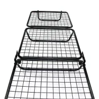 HOMCOM Folding Sofa Ottoman Lounge Bed Sleeper Foam Guest Bed Easy Storage with Wheels and Cover(m-9)