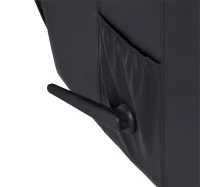 HOMCOM Plush Recliner - Black(m-8)