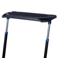 Vinsetto Height Adjustable Mobile Computer Desk with Wheels, a Simple Yet Modern Design & a Multifunctional Desktop(m-9)
