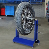 DURHAND Motorcycle / Bicycle Wheel Balancer and Truing Stand Stabile Stable and Durability, 16" x 8.75" x 20"(m-2)