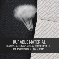 HOMCOM 360 Degree Swivel Video Gaming Chair, Folding Floor Sofa 5-Position Adjustable Lazy Chair, Grey(m-6)