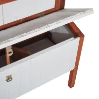 Pawhut 50” Elevated Chicken Coop(m-4)