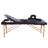 3" Portable Massage Table – Black(m-1)
