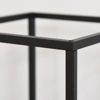 HOMCOM Modern Floor Lamp, 3-Light Freestanding Lamp for Living Room, Bedroom, and Office, Black(m-11)