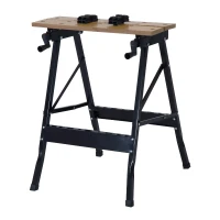 Portable Clamping Workshop Bench - Black(m-1)