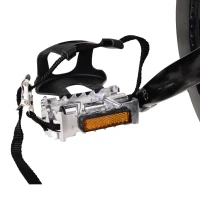 Soozier Stationary Exercise Bike with Deluxe Design Triangular Stand with Adjustable Resistance 28lbs Flywheel Phone Pad and Bottle Holder and LCD Monitor for Home Cardio Workout Fitness(m-25)