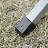 Outsunny Folding Camping Cot Portable Outdoor Sleeping Bed w/ Carrying Bag Black(m-11)