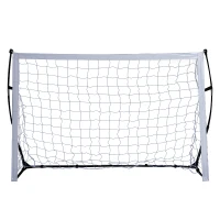 Aosom 6x4ft Portable Practice Soccernet Quick Set Up Outdoor Shot Training Aids with Carrying Bag(m-2)