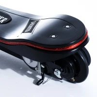 Qaba 120W 33.9"-37.8" Folding E-Scooter Battery Powered Kids Bike w/ Led BK(m-6)