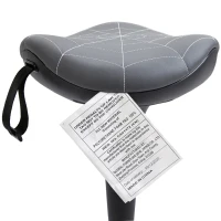 Vinsetto Lift Wobble Stool Standing Chair with 360° Swivel, Tilting Balance Chair with Adjustable Height and Saddle Seat for Active Learning Sitting, Grey(m-11)