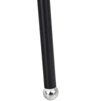 HOMCOM 53.25" Floor Lamp with Table Extendable and Retractable Arm E26 Rubber Wood(m-8)