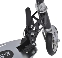 HomCom Electric Scooter with Seat – Black/Red(m-6)